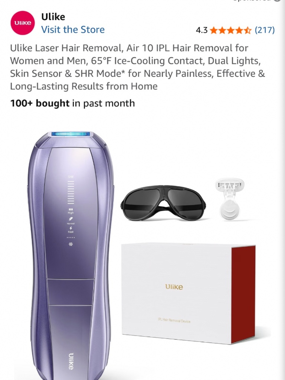 Hair removal machine
